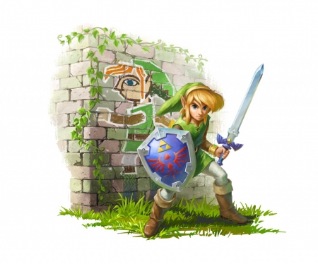 the legend of zelda a link between worlds - master, force, triforce, link, twilight, Zelda, tri, sword