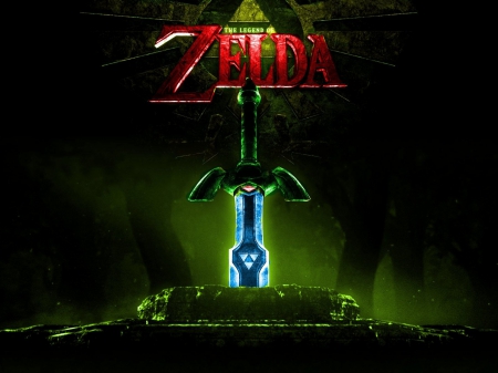 The legend of Zelda (Master Sword) - Zelda & Video Games Background ...