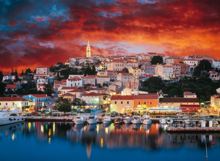 Vrsar, Croatia (Istra) - mediterranean, colors, sunset, sky