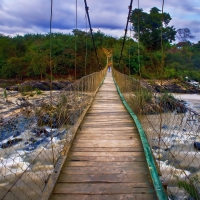 Bridge over Rocky River