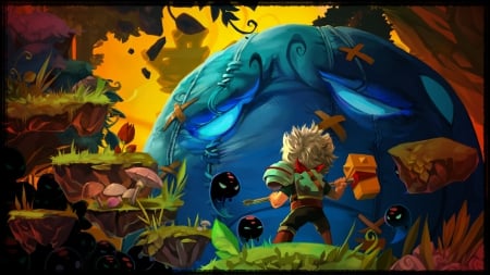 Bastion - fantasy, video, game, Bastion