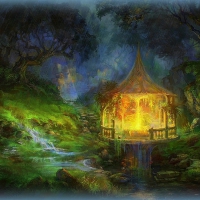 âœ«Glow Gazebo in the Rainâœ«