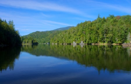 Henderson Lake 2 - adirondacks, new york, nature, scenic, tahawus, henderson lake, high peaks