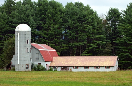 Barn and Silo