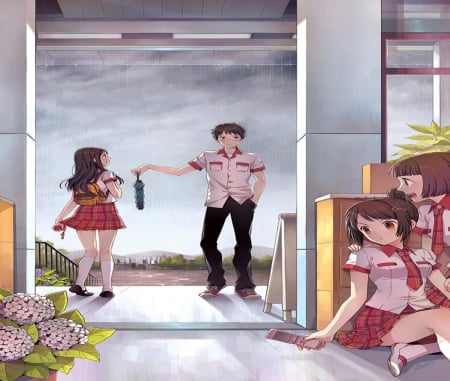 Use it - school, seifuku, orginal, nardack, romance, couple, love