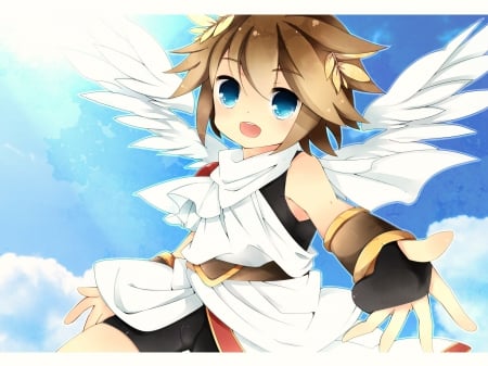 Pit - Pit, Kid Icarus, Heaven, Angel