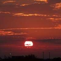 Swimmer Sunrise