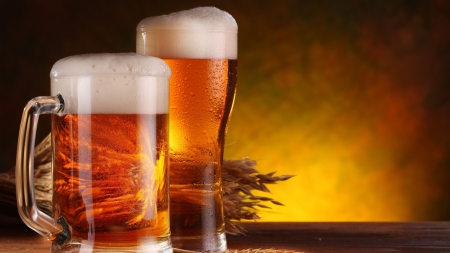 A Glass Of Beer - alcohol, drinks, beer, A Glass Of Beer