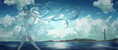 Miku - manga, vocaloid, anime, female, miku, girl, hatsune miku, vocaloids