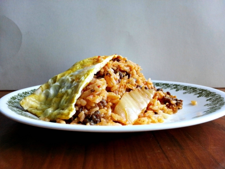 kimchi fried rice - fun, kimchi fried rice, yummy, entertainment, foods