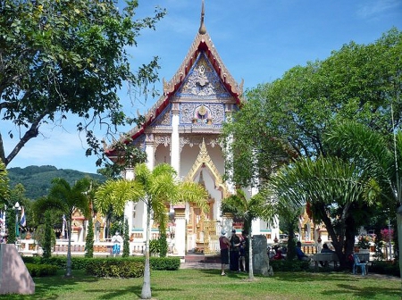 Thai Temple - thai, garden, temple, beautiful