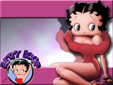 Betty Boop - red dress, cartoon, tv, movies, big eyes