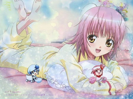 Hinamori Amu - miki, suu, ran, shugo chara, amu