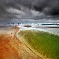 St Aug Beach Clouds