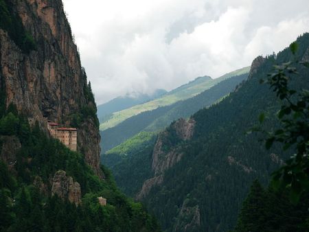 sumela monastary      turkey - sumela, trabzon, monastary, turkey