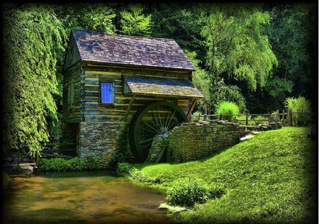 Another look at Bromleys Mill at Cuttalossa Farm - cuttalossa, farm, bromleys, mill