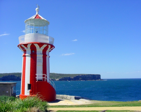 lighthouse - licht, vuurtoren, strand, lighthouse