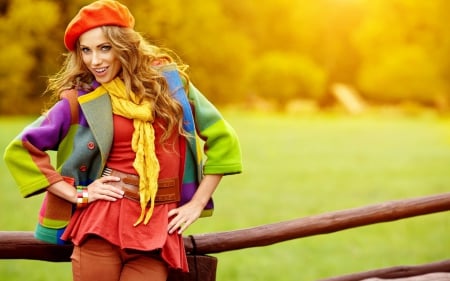 My Style - style, autumn, girl, colorful, fashion, model