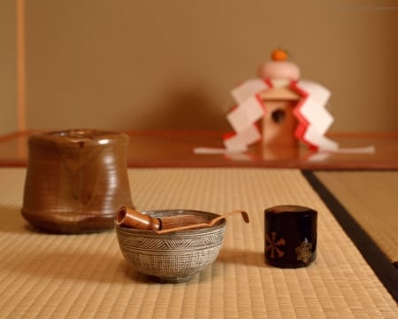 Tea Ceremony - oriental, japan, ceremony, tea, asia, indoor, cup