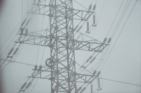 Pylon... - electricity, pylon, tech, wire