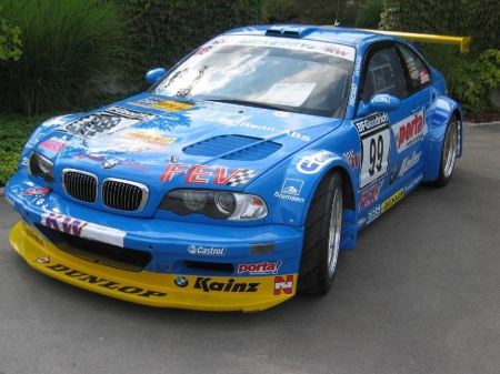 Blue Bmw - modified, bmw, car, blue