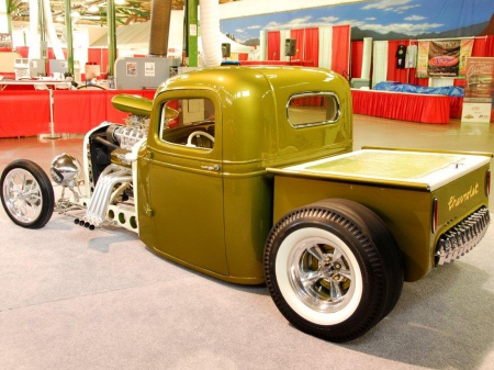 1937-Chevrolet-Pickup - Bowtie, GM, Whitewalls, Classic