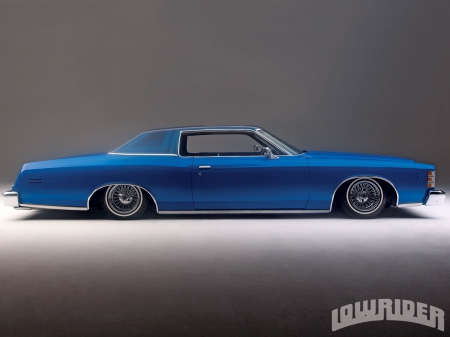 True Blue - classic, wire wheels, blue, ltd