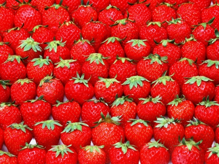 Strawberries - strawberry, garden, strawberries, fruit