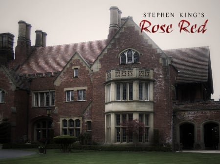 rose red - stephen, house, king, red, rose