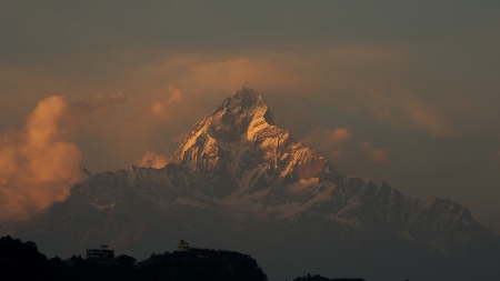 Mountains - sunset, nature, mountain, amazing