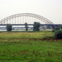 Bridge over the river Waal