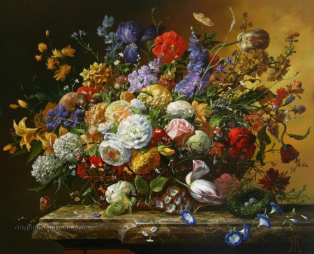 Still Life - nature, painting, flowers, still life