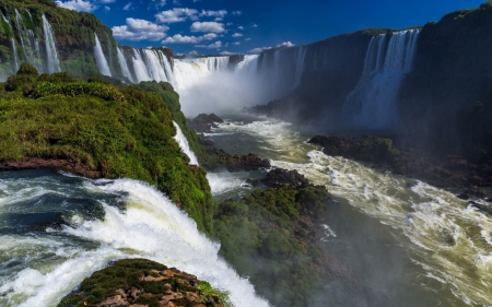 Iguazu Falls - Falls, nature, Iguazu, falls