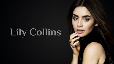 Lilly Collins - collins, lilly, brow, actress, eye