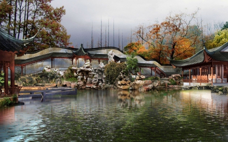 Japanese Garden Pond