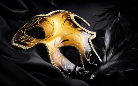 carnival mask - abstract, carnival mask, mask, photography, gold mask