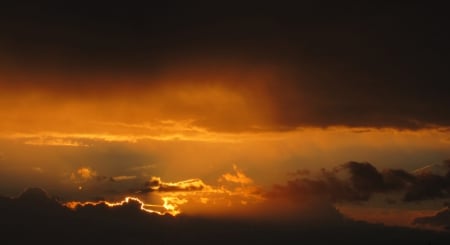 Epilogue - clouds, horizon, sunset, nature, photography, cloud, sunsets