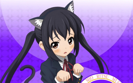 Nakano Azusa - nice, cute, girl, catgirl