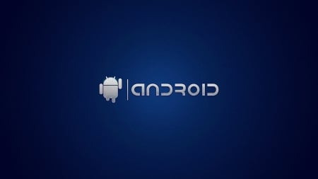 blue android - blue, hd, simple, wallpaper, android, solid