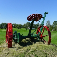 Vintage Farm Sickle Mower