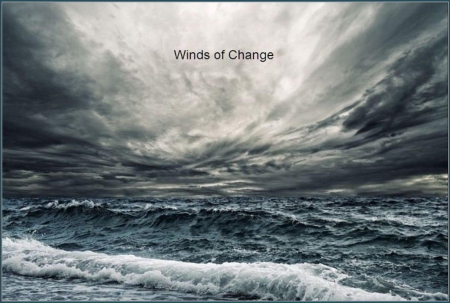 WINDS OF CHANGE - STORMY, CLOUDS, SKY, WAVES, OCEAN