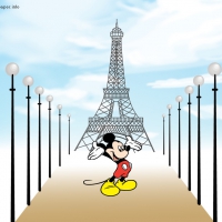 Mickey Mouse In Paris