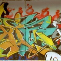 Graffiti Bugs Bunny