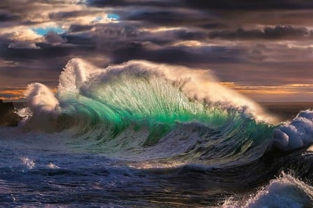 Beautiful wave - ocean, beautiful, colorful, water, splendor, photo, wave, outdoor