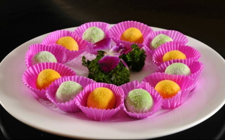 Cake balls - food, colorfu, cake, balls