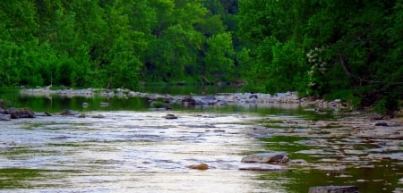 quiet before the storm - water, nature, scenery, creeks