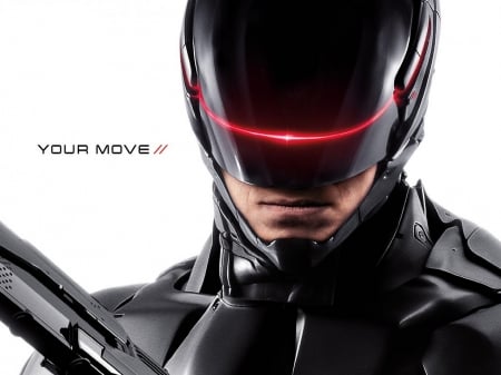 Robocop - movie, Robocop, robot, gun