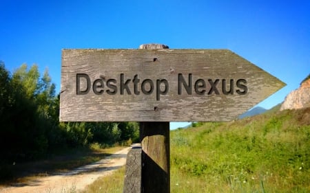 Sign for Desktop Nexus - roadway, desktop, sign, nexus