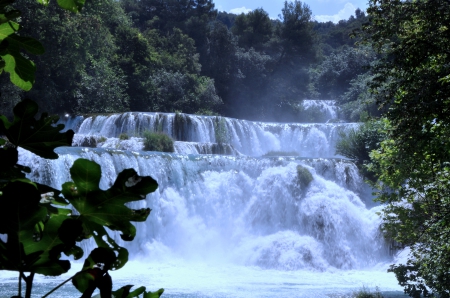 Krka Waterfalls - Croacia - Krka, image, expression, color, new, wallpaper