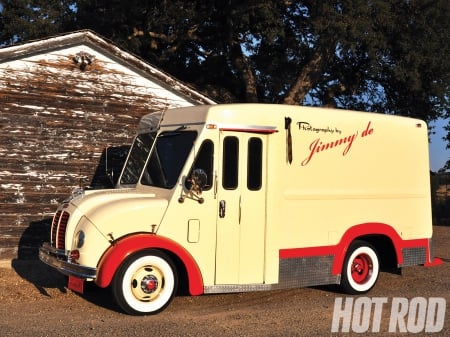 1967 Divco Milk Truck - classic, 1967, milk, whitewalls